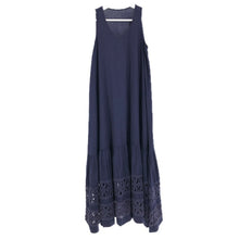 画像をギャラリービューアに読み込む, GIGLI ジジリ ワンピース&長袖シャツ セットアップ コットン ネイビー サイズ38(M)【中古】 レディース