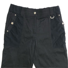 画像をギャラリービューアに読み込む, EVEX by KRIZIA エヴェックス バイ クリツィア パンツ レーヨン×コットン ブラック サイズ44(L-XL相当)【中古】 レディース
