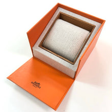 画像をギャラリービューアに読み込む, HERMES エルメス 腕時計 空箱 木製 ショッパー リボン 3点セット【中古】