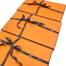 画像をギャラリービューアに読み込む, HERMES エルメス 空箱 スカーフ ショッパー リボン 各6点セット 113〇・113・585〇・FB0033【中古】