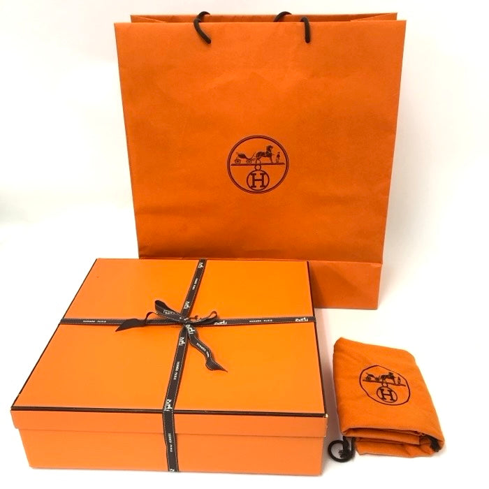 HERMES エルメス 空箱 保存袋 ショッパー リボン 4点セット【中古