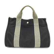 画像をギャラリービューアに読み込む, エルメス HERMES カンヌPM ポーチ付きハンドバッグ ブラック 中古