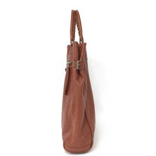將圖片載入圖庫檢視器 バレンシアガ BALENCIAGA クラシック ヘキサゴン トートバッグ ブラウン 中古