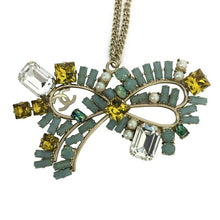 画像をギャラリービューアに読み込む, シャネル CHANEL ネックレス カラーストーン 05P シルバー【中古】