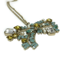 画像をギャラリービューアに読み込む, シャネル CHANEL ネックレス カラーストーン 05P シルバー【中古】