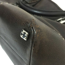 画像をギャラリービューアに読み込む, ロエベ LOEWE アマソナ アナグラム トートバッグ  ダークブラウン【中古】