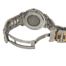 画像をギャラリービューアに読み込む, HERMES エルメス 36mm クリッパー CL6.720 腕時計 ステンレススチール/GP コンビ クオーツ ホワイト文字盤【中古】 メンズ