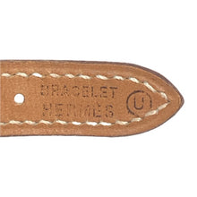 画像をギャラリービューアに読み込む, HERMES エルメス ケリーウォッチ 腕時計 ゴールド ブラウン 〇U刻印 クオーツ ゴールド文字盤【中古】 レディース