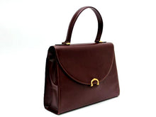 画像をギャラリービューアに読み込む, カルティエ Cartier マストライン ハンドバッグ ボルドー 中古