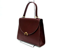 画像をギャラリービューアに読み込む, カルティエ Cartier ハンドバッグ ボルドー レザー 中古