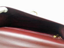 画像をギャラリービューアに読み込む, カルティエ Cartier ハンドバッグ ボルドー レザー 中古