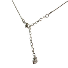 画像をギャラリービューアに読み込む, SWAROVSKI スワロフスキー バッグモチーフ ネックレス シルバー【中古】レディース

