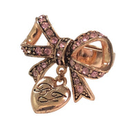 BETSEY JOHNSON ベッツィー・ジョンソン リボンリング 指輪 ピンクゴールド【中古】レディース