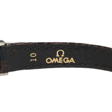 画像をギャラリービューアに読み込む, OMEGA オメガ 8Pダイヤ付 手巻き腕時計 ヴィンテージ Cal245 Pt900 シルバー文字盤【中古】レディース

