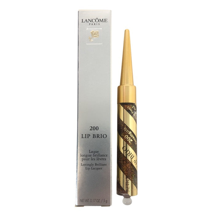 LANCOME ランコム ラメ入り リップ ブリオ トランススペアレント 200 ドリーム ガールズ グロス ブロンズ【中古】【美品】レディース