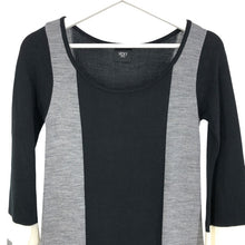 画像をギャラリービューアに読み込む, VICKY ビッキー チュニック ワンピース ウール混 モノトーン サイズ2(M相当)【中古】 レディース
