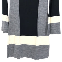 画像をギャラリービューアに読み込む, VICKY ビッキー チュニック ワンピース ウール混 モノトーン サイズ2(M相当)【中古】 レディース
