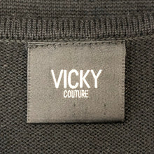 画像をギャラリービューアに読み込む, VICKY ビッキー チュニック ワンピース ウール混 モノトーン サイズ2(M相当)【中古】 レディース
