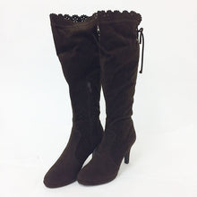 將圖片載入圖庫檢視器 MISCH MASCH ミッシュマッシュ ロングブーツ 85264 スウェード調 ブラウン 22.5-23cm相当【中古】【美品】レディース
