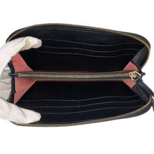 画像をギャラリービューアに読み込む, Chloe クロエ ラウンドファスナー 長財布 レザー ブラック【中古】 レディース
