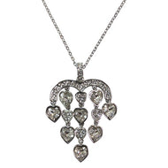SWAROVSKI スワロフスキー センシブル ハート ネックレス 1156280 シルバー【中古】【新品同様】【美品】レディース