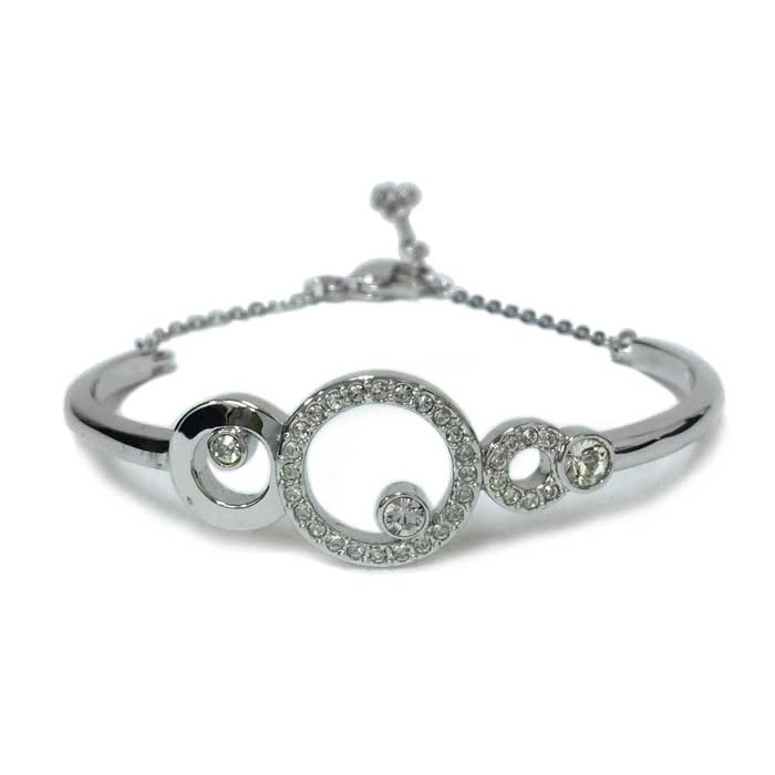 スワロフスキー Swarovski  Maskerade バングル 1075339 シルバー【中古】