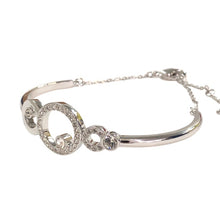 画像をギャラリービューアに読み込む, SWAROVSKI スワロフスキー Maskerade 1075339 ブレスレット バングル シルバー【中古】レディース

