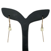 画像をギャラリービューアに読み込む, agete アガット ピアス カラーストーン K10 ゴールド × グリーン【中古】 レディース
