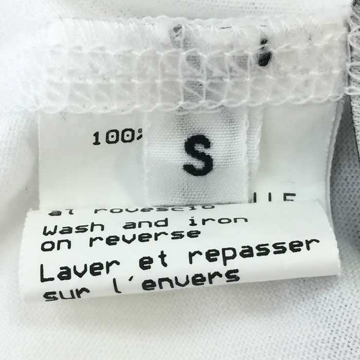 lucien pellat-finet - ルシアンペラフィネ lucien pellat finet  Tシャツ 半袖 アメリカ国旗 S  ホワイト【中古】【美品】 ルシアンペラフィネ lucien pellat finet Tシャツ 半袖 アメリカ国旗 S