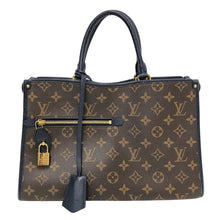 画像をギャラリービューアに読み込む, LOUIS VUITTON ルイ・ヴィトン ポパンクールPM 2WAYハンドバッグ モノグラムキャンバス M43434 マリーヌ(ネイビー)【中古】レディース

