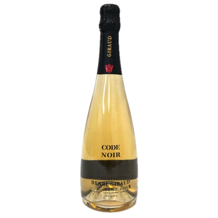 Henri Jiro アンリ・ジロー コード ノワール Code Noir 未開栓 750ml 12度 シャンパン【中古】【新品同様】