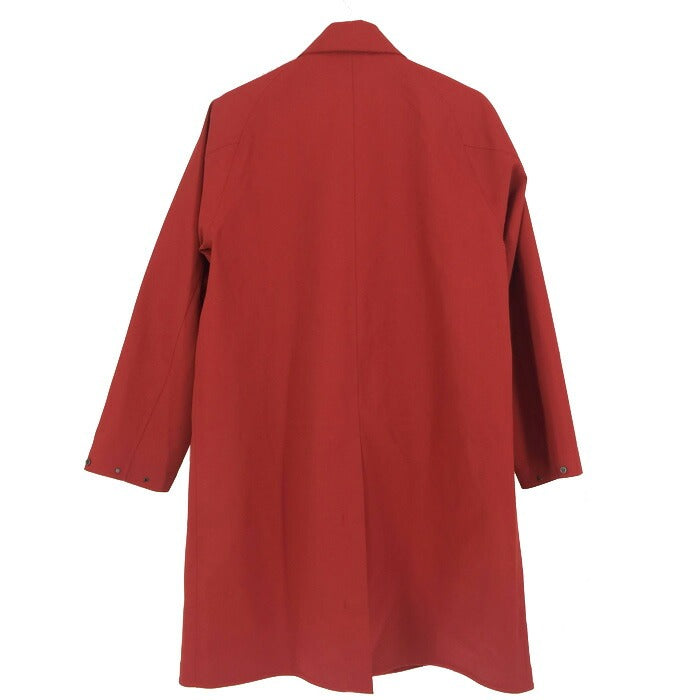 デサントポーズ DESCENTE PAUSE ステンカラーコート S レッド【中古