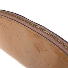 画像をギャラリービューアに読み込む, LOUIS VUITTON ルイ・ヴィトン ポシェット・コスメティック 化粧ポーチ モノグラムヴェルニ ピンクベージュ系【中古】レディース
