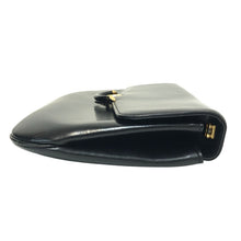 画像をギャラリービューアに読み込む, CHARLES JOURDAN シャルル・ジョルダン 2WAY チェーンショルダー クラッチバッグ レザー ブラック【中古】 レディース
