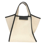 フィールアンドテイスト FEEL AND TASTE LINES MARCHE S トートバッグ  グレー【中古】【美品】