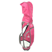 Load image into Gallery viewer, Callaway キャロウェイ ゴルフクラブ 8本セット キャディーバッグ付 フレックスL Solaire Gems ソレイル ピンク【中古】 レディース
