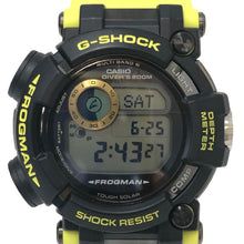 画像をギャラリービューアに読み込む, カシオ CASIO G SHOCK Gショック FROGMAN フロッグマン 海上保安制度創設70周年 記念モデル コラボレーションモデル 海上保安庁 タフソーラー 腕時計 クオーツ GWF D1000JCG 9JR【中古】【新品同様】【美品】
