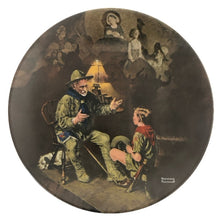 將圖片載入圖庫檢視器 Norman Rockwell ノーマン ロックウェル コレクタープレート 飾り皿 絵皿 The old scout インテリア 陶器【中古】

