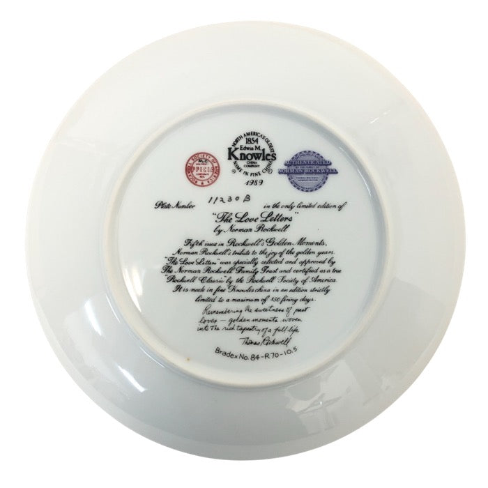 Norman Rockwell ノーマン ロックウェル コレクタープレート 飾り皿 絵