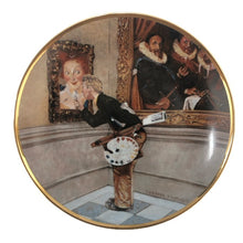 画像をギャラリービューアに読み込む, Norman Rockwell ノーマン ロックウェル コレクタープレート 飾り皿 絵皿 The Artist インテリア 陶器 ユニセックス 【中古】
