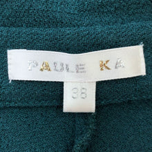將圖片載入圖庫檢視器 ポールカ PAULE KA  長袖 リボンカーディガン サイズ38  グリーン【中古】
