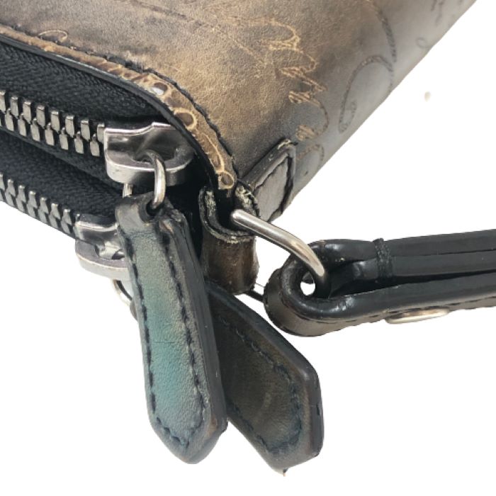 ベルルッティ Berluti タリスクリットレザー ロングジップウォレット