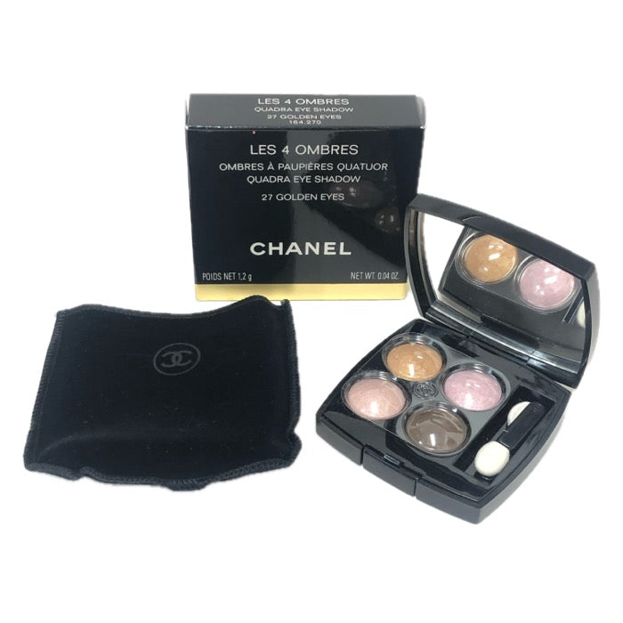 CHANEL シャネル 4色パレット レ キャトル オンブル ＃27 アイシャドウ ピンク系【中古】【新品同様】【美品】レディース