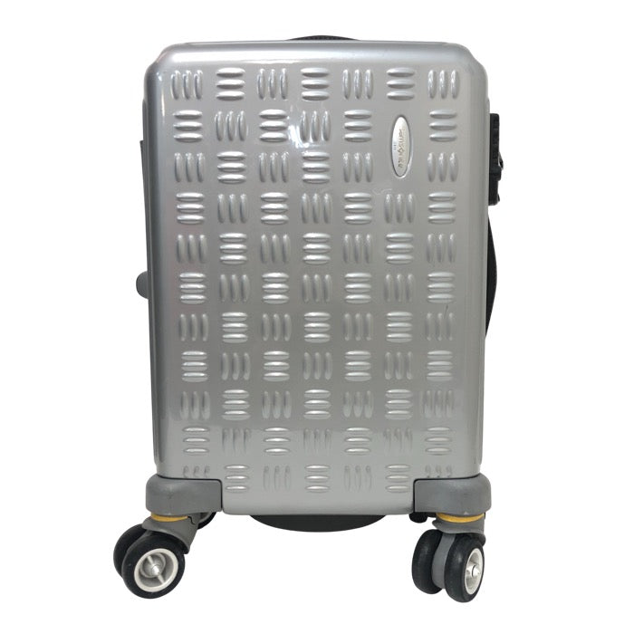 Samsonite サムソナイト キャリーバッグ TSA搭載 機内持ち込み Graviton55 グラヴィトン スーツケース シルバー ユニセックス 【中古】