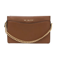 マイケルコース MICHAEL KORS クロスボディバッグ クラッチバッグ ショルダーバッグ 32F9GJ6C3L ブラウン【中古】【美品】