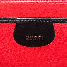 画像をギャラリービューアに読み込む, グッチ GUCCI  ハンドバッグ  ブラック【中古】
