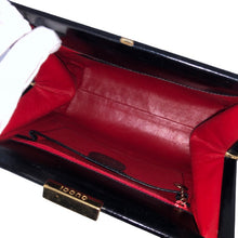 画像をギャラリービューアに読み込む, グッチ GUCCI  ハンドバッグ  ブラック【中古】
