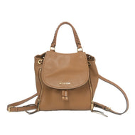 マイケルコース MICHAEL KORS VIVラージ レザー リュックサック バックパック  ブラウン【中古】【美品】