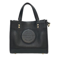 コーチ COACH デンプシー キャリーオール ウィズ パッチ 2way トートバッグ C5268 ブラック【中古】