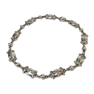 ジョージ ジェンセン Georg Gensen ムーンライトブロッサム ネックレス チョーカー ＃15 SV925 ヴィンテージ シルバー【中古】